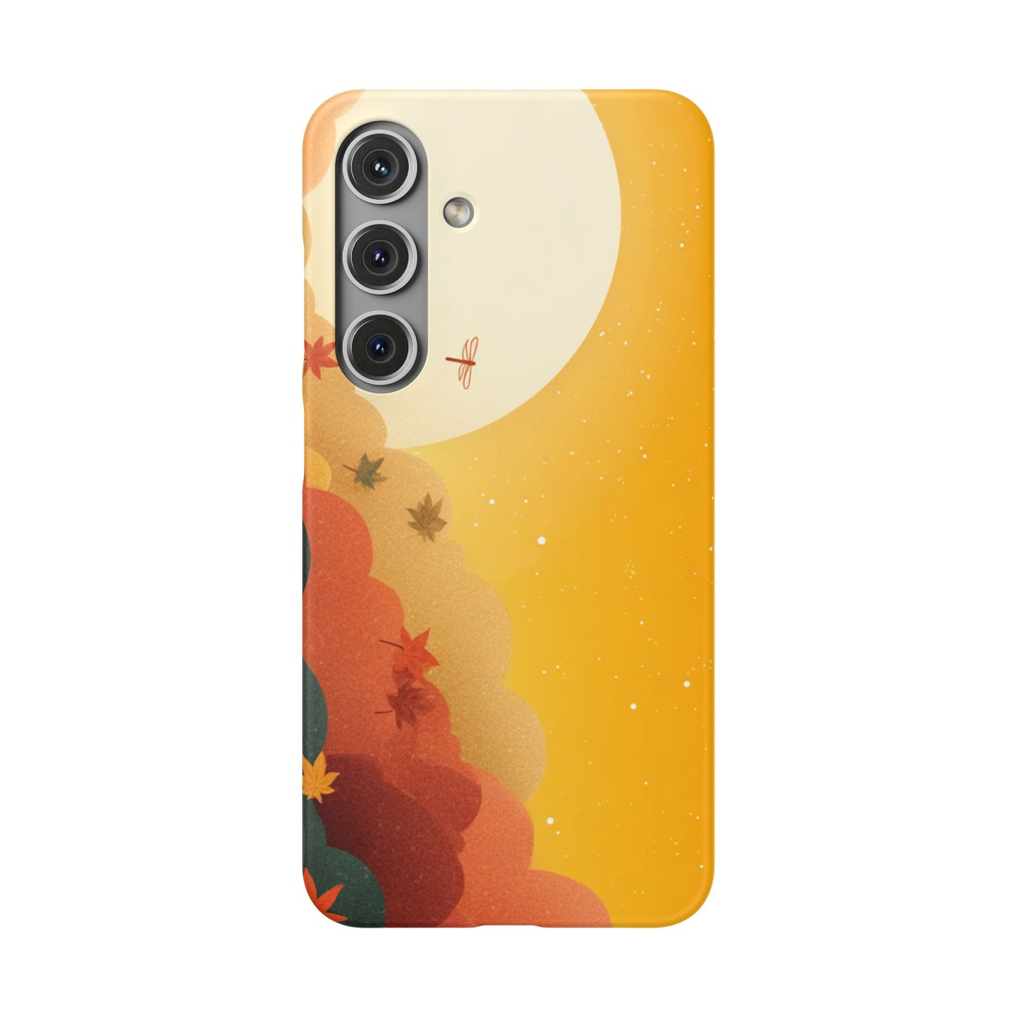 Autumn Sunset Snap Case, Fall Phone Cover, Nature-Themed Accessory, Gift for Her, Seasonal Aesthetic