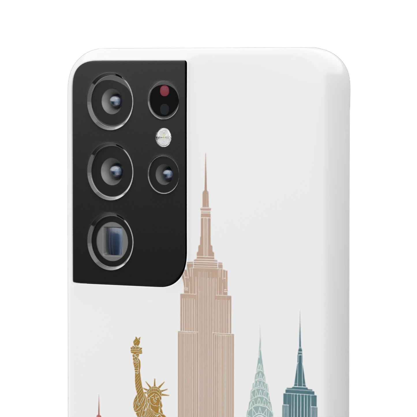 Stylish New York Snap Case, Urban Phone Cover, Cityscape Phone Case, Gift for Travelers, Trendy Protective Case