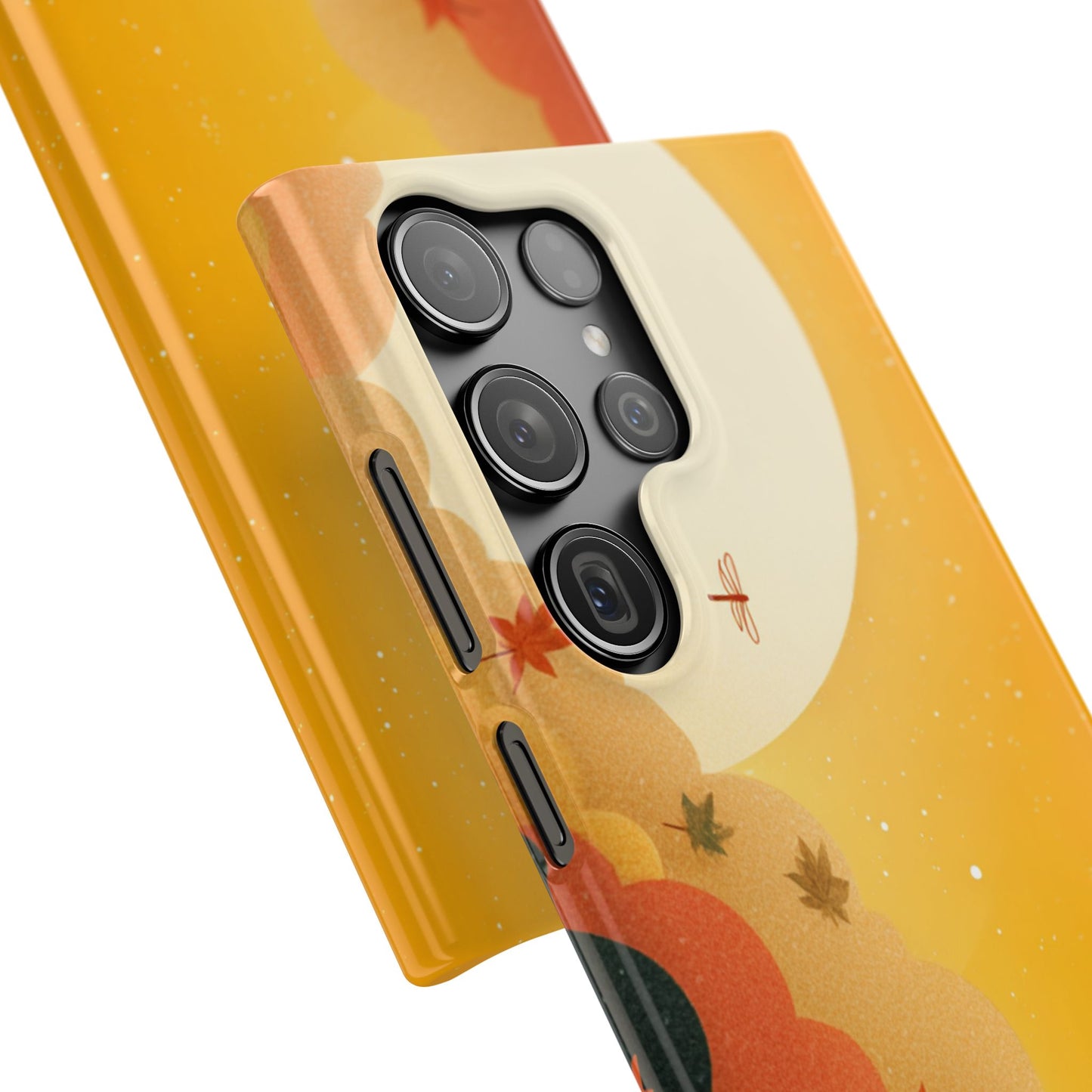 Autumn Sunset Snap Case, Fall Phone Cover, Nature-Themed Accessory, Gift for Her, Seasonal Aesthetic