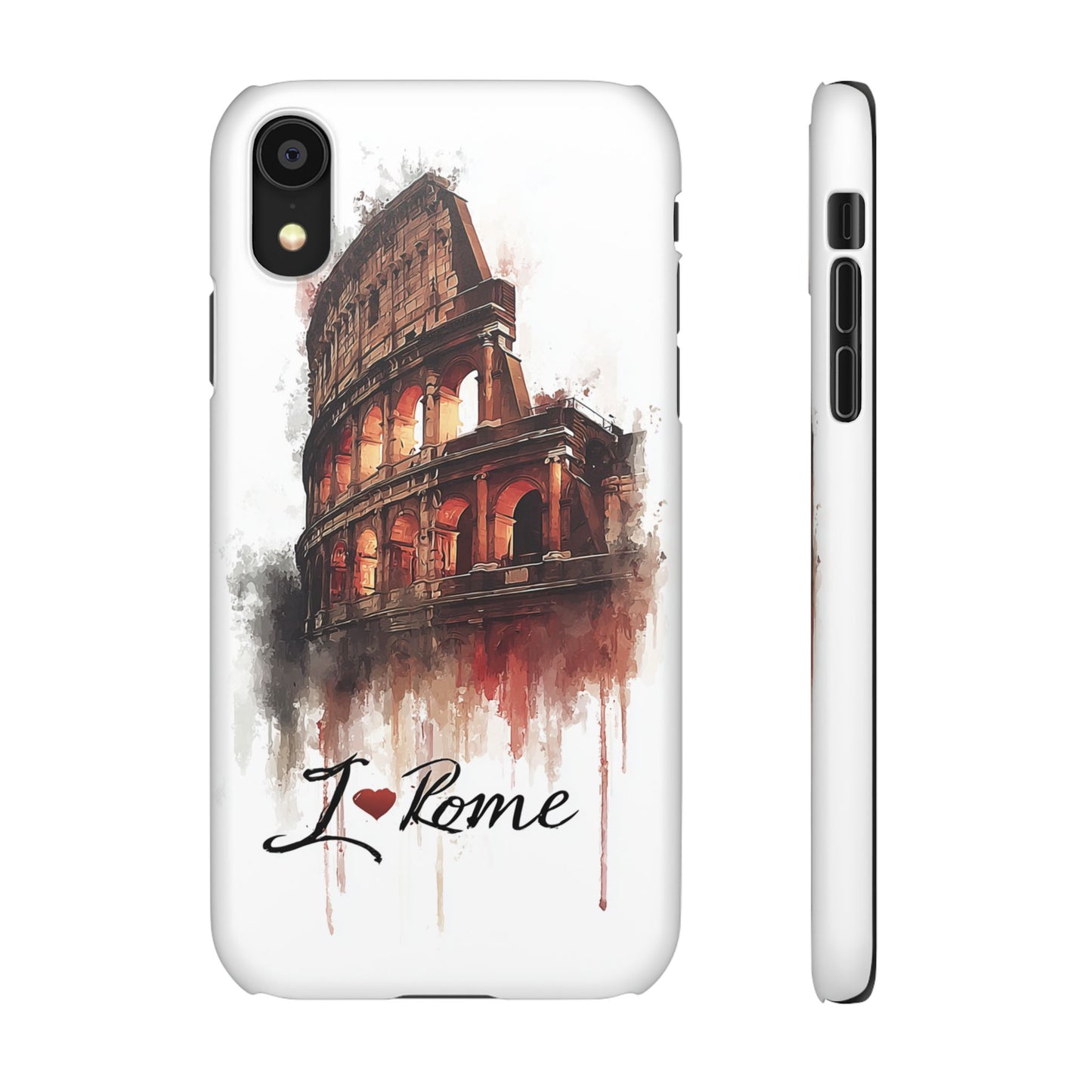 I Love Rome Snap Cases, Urban Phone Covers, Travel Accessories, Gift for Travelers, City Love Merch