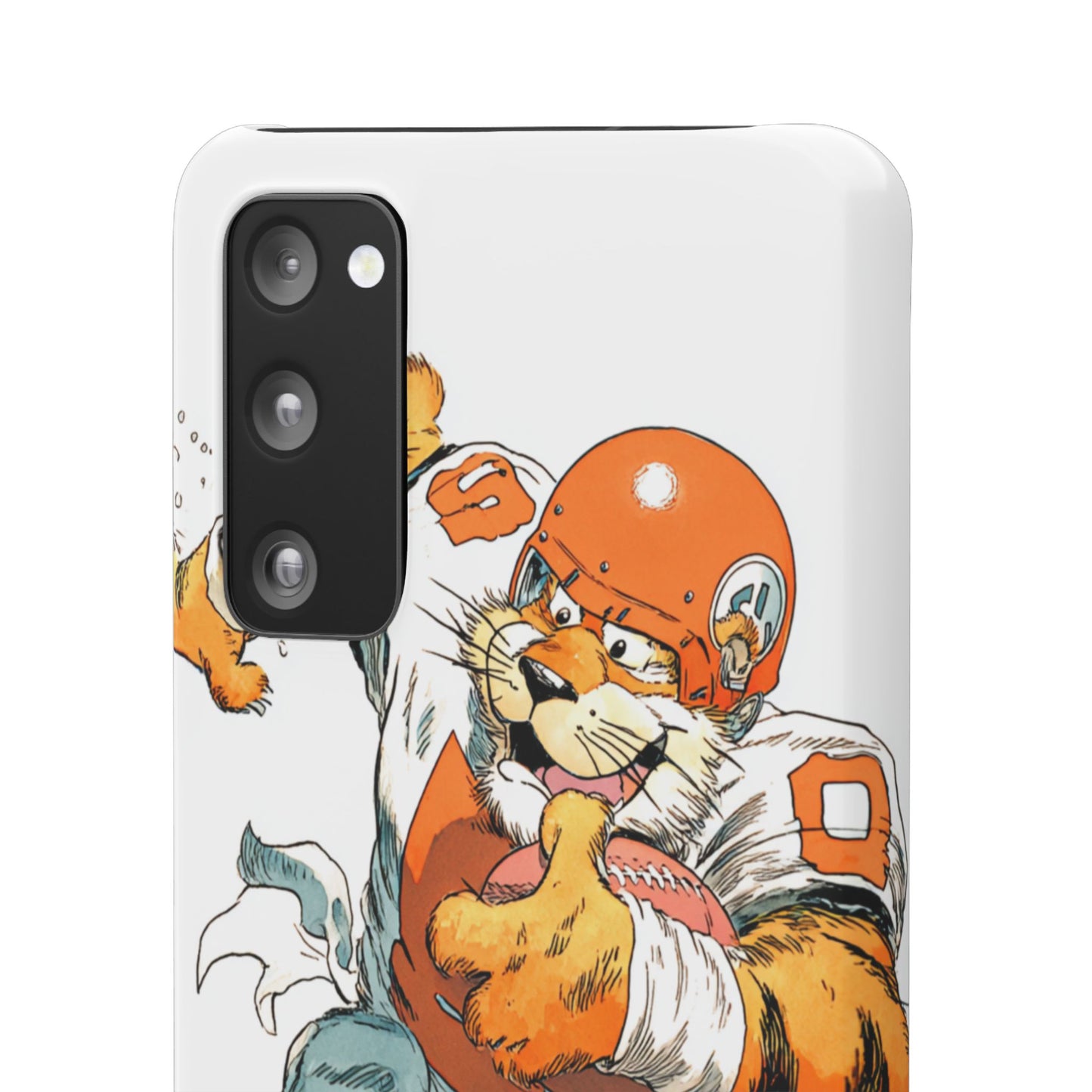 Cincinnati Bengals Snap Cases, Football Fans Phone Case, Tiger Cartoon Art Design, Football Lover Gift, Protective Phone Cover