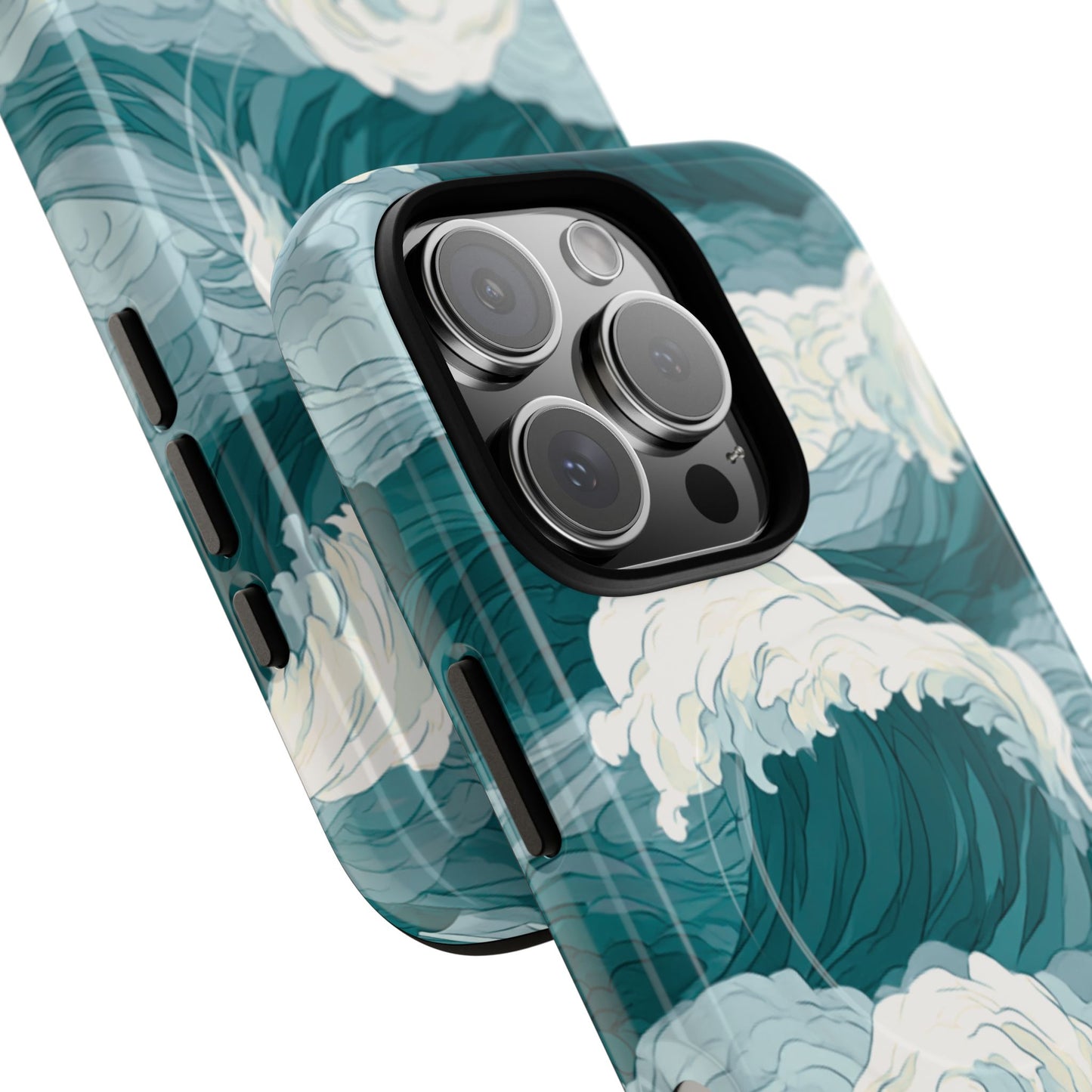 Phone Case — Ocean Wave Tough Magnetic Protective Cover