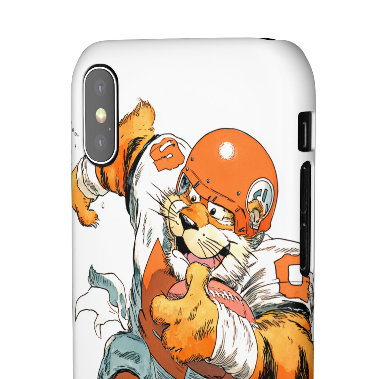 Cincinnati Bengals Snap Cases, Football Fans Phone Case, Tiger Cartoon Art Design, Football Lover Gift, Protective Phone Cover