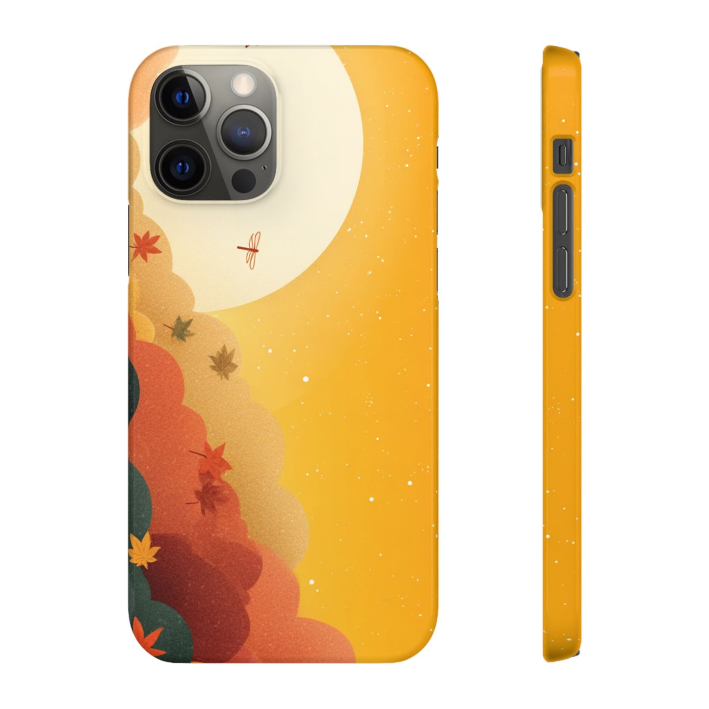 Autumn Sunset Snap Case, Fall Phone Cover, Nature-Themed Accessory, Gift for Her, Seasonal Aesthetic