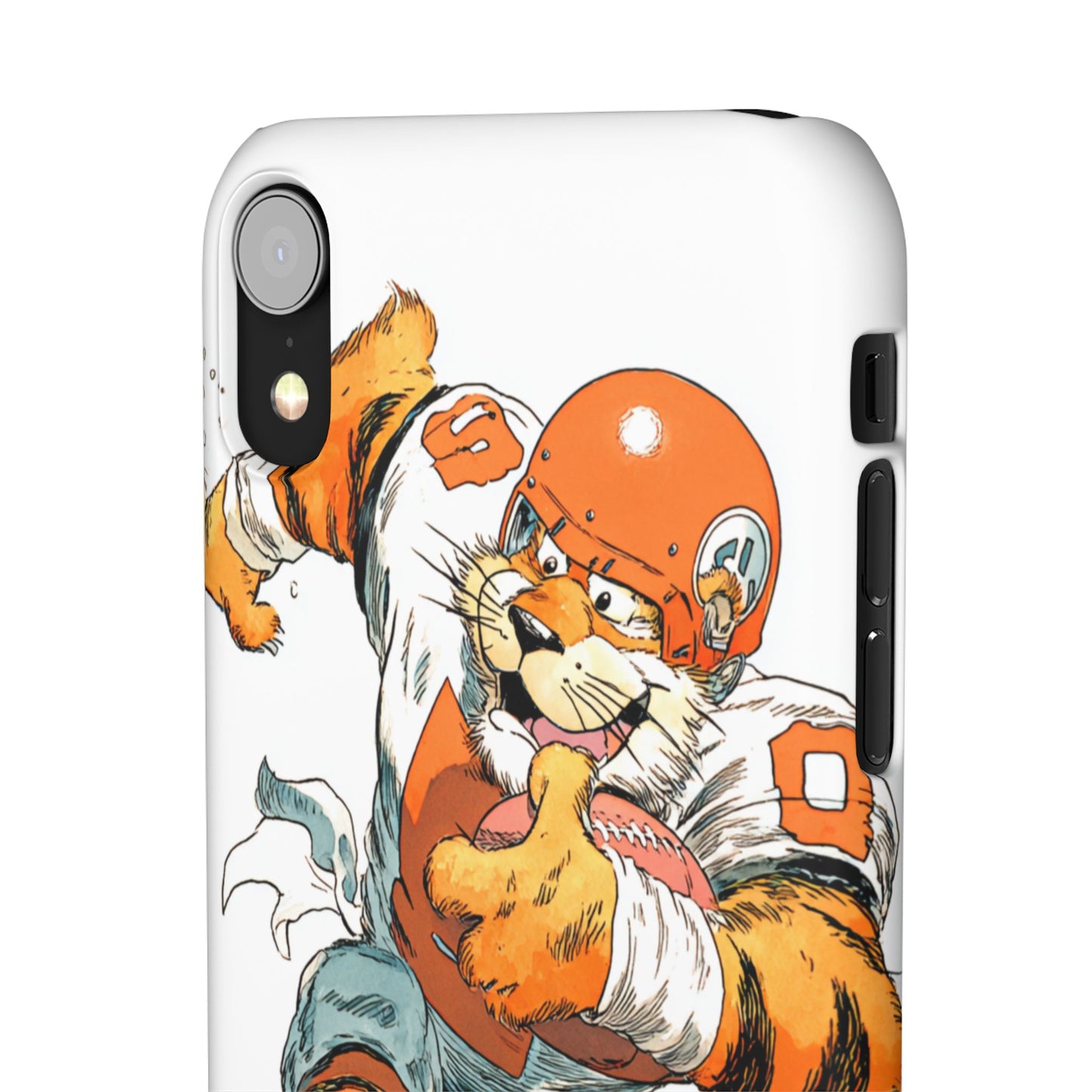 Cincinnati Bengals Snap Cases, Football Fans Phone Case, Tiger Cartoon Art Design, Football Lover Gift, Protective Phone Cover