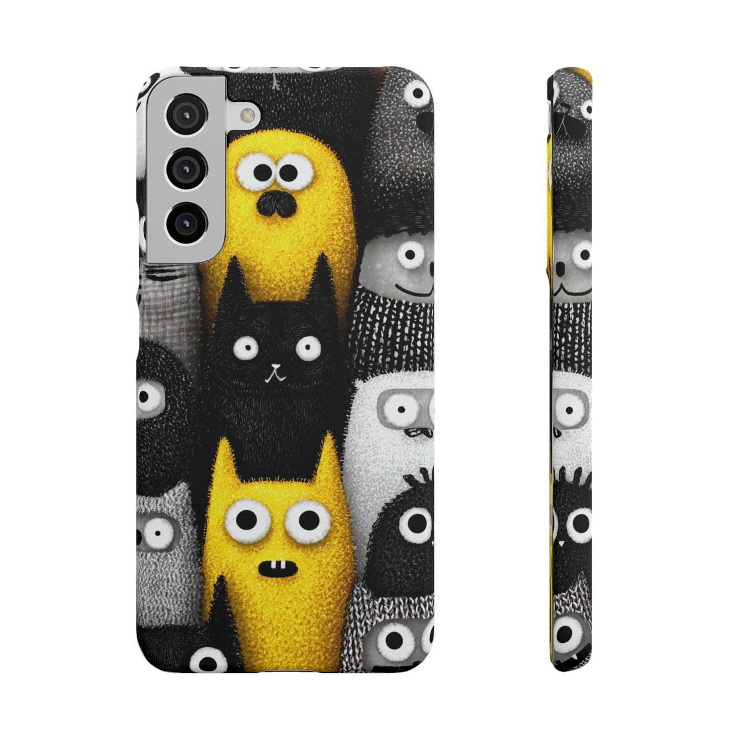 Colorful Character Snap Cases, Cute Phone Cover, Unique Gift for Kids, Fun Accessory, Perfect for Birthdays, Holidays