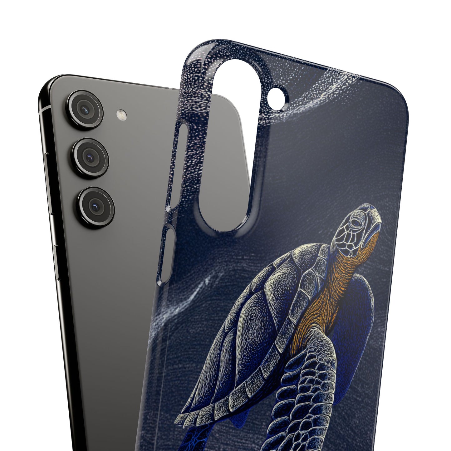 Marine Turtle Snap Case for Nature Lovers Phone Covers For Iphones and Samsungs Customization