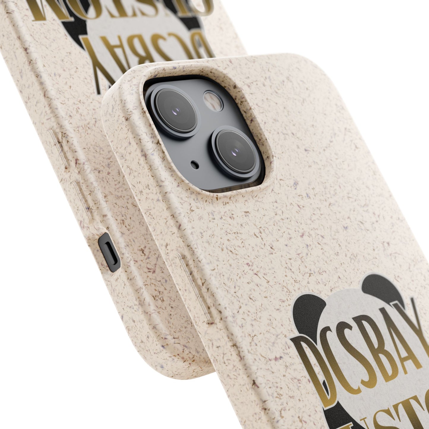 Biodegradable Panda Phone Case — Eco-Friendly Customizable iPhone Cover