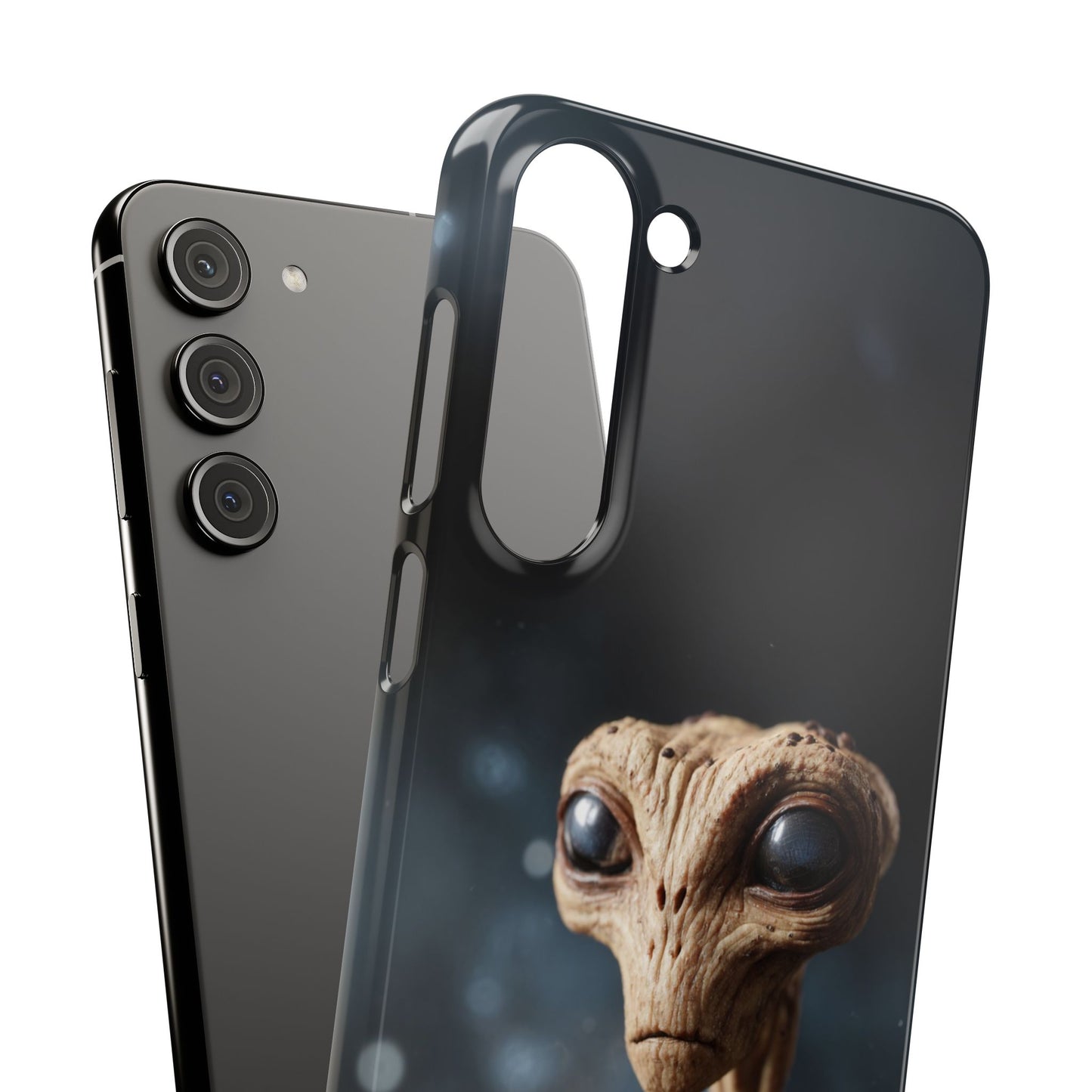 Alien Coffee Snap Case, Unique Phone Cover, Pop Culture Accessory, Gift for Sci-Fi Lovers, Customizable Phone Case