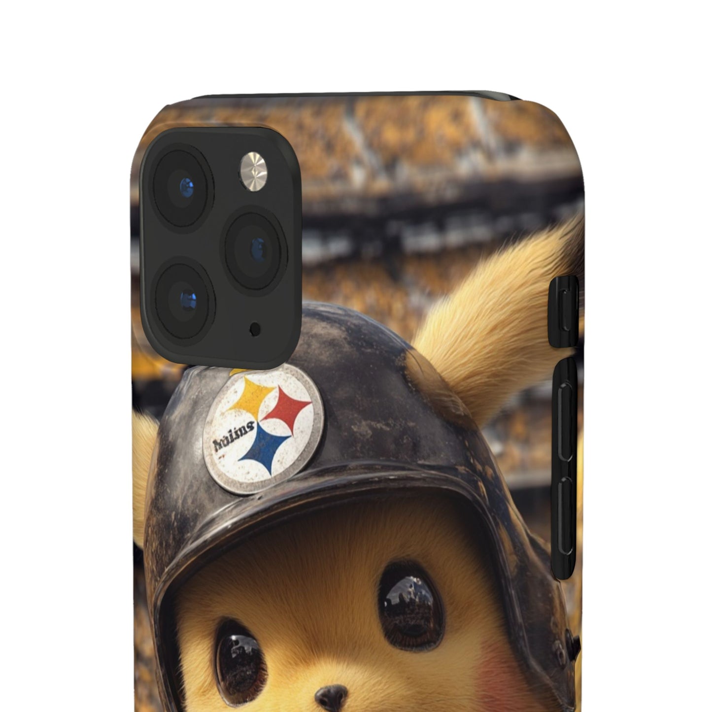 Fun Character Sports Snap Case, Phone Case, Fun Tech Accessory, Cute Gift for Gamers, Football Lovers, Kids.