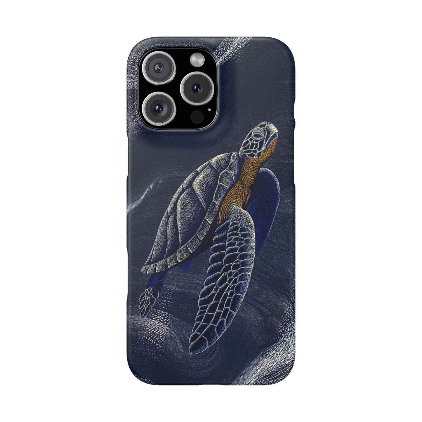Marine Turtle Snap Case for Nature Lovers Phone Covers For Iphones and Samsungs Customization
