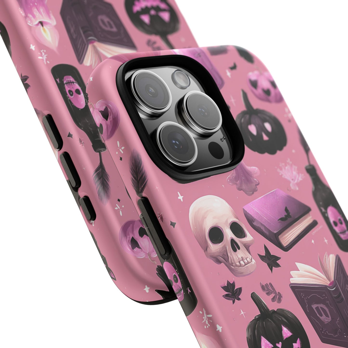 Spooky Phone Case - Halloween Design, Cute Costume Accessory, Fall Decor, Gift for Cat Lovers, Witchy Vibes, Trick or Treat