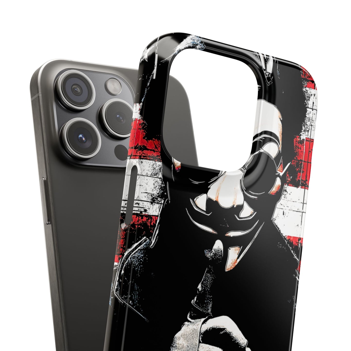Anonimous & Guy Fawkes Art Snap Case and Protective Phone Cover For iPhone and Samsung