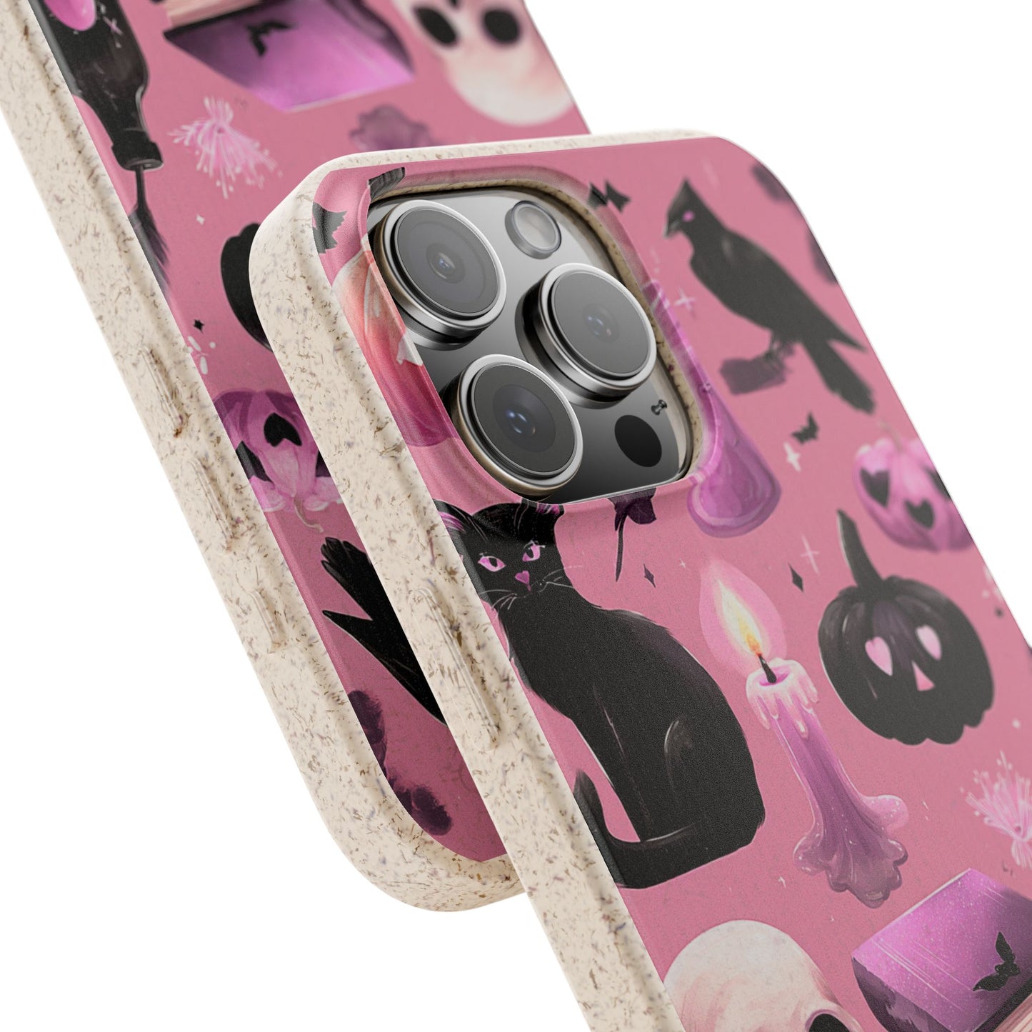 Halloween-Inspired Biodegradable Phone Case, Eco-Friendly Cell Phone Cover, Cute Goth Aesthetic Gift, Sustainable Halloween Decor, [...]