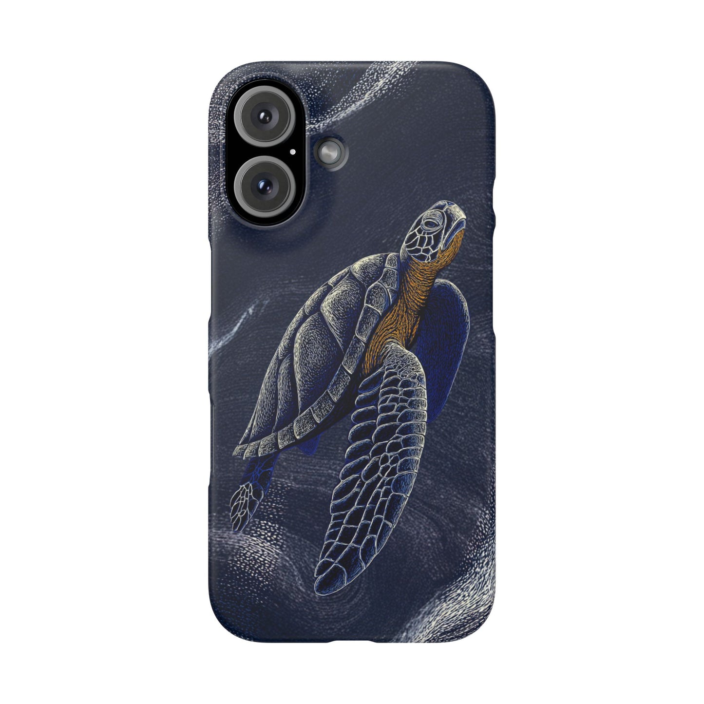 Marine Turtle Snap Case for Nature Lovers Phone Covers For Iphones and Samsungs Customization