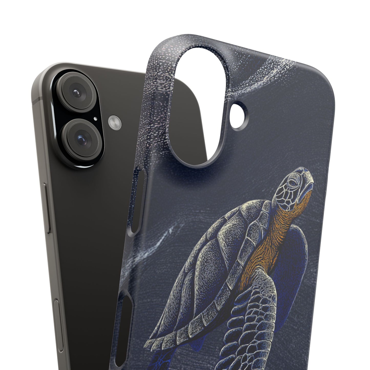 Marine Turtle Snap Case for Nature Lovers Phone Covers For Iphones and Samsungs Customization