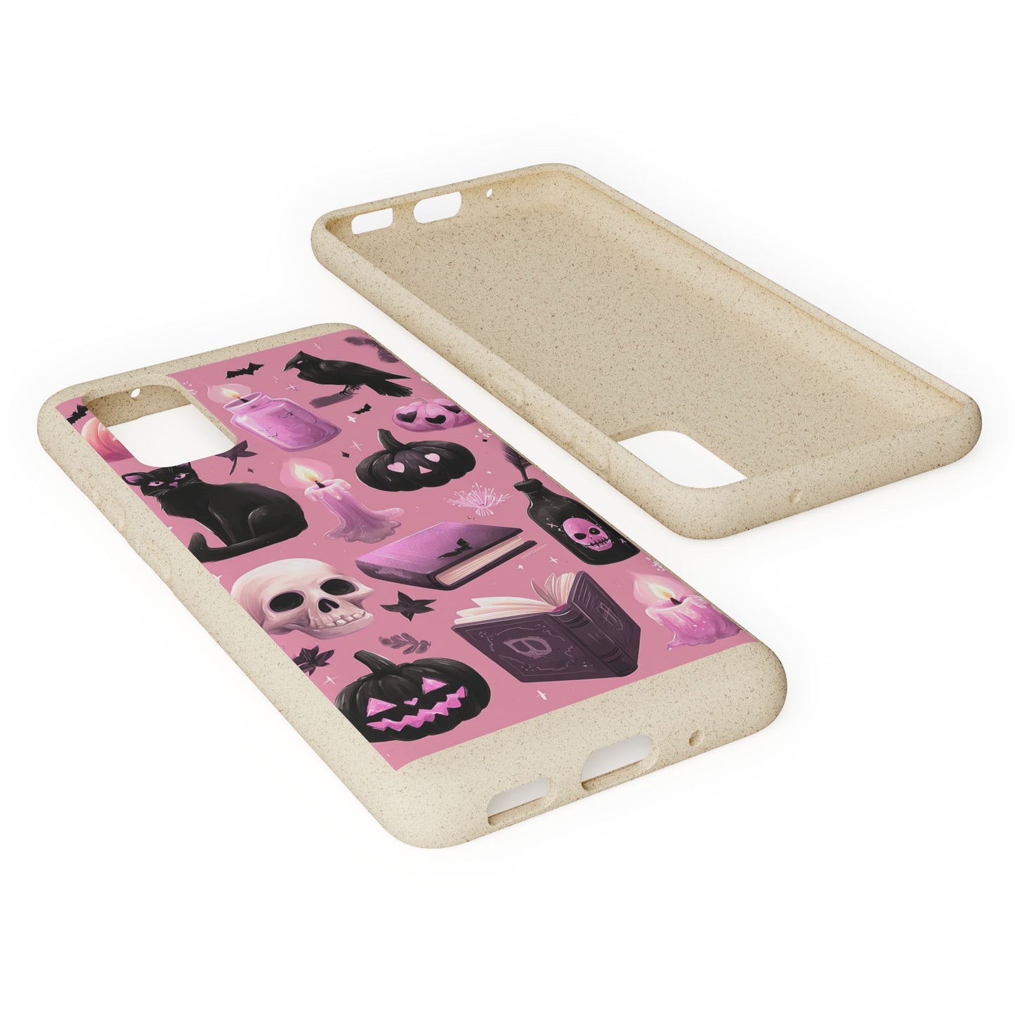 Halloween-Inspired Biodegradable Phone Case, Eco-Friendly Cell Phone Cover, Cute Goth Aesthetic Gift, Sustainable Halloween Decor, [...]