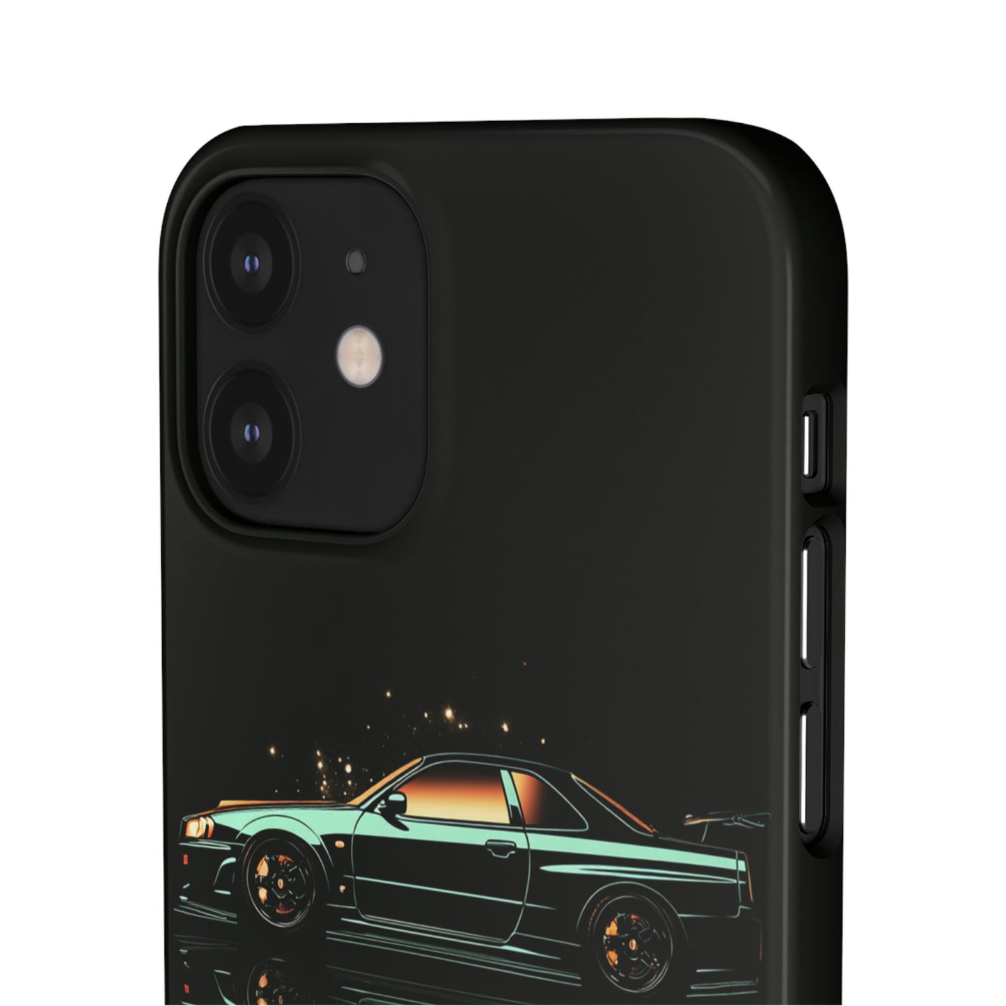 Green Skyleine R34 GTR Art Snap Case and Protective Phone Cover For iPhone and Samsung