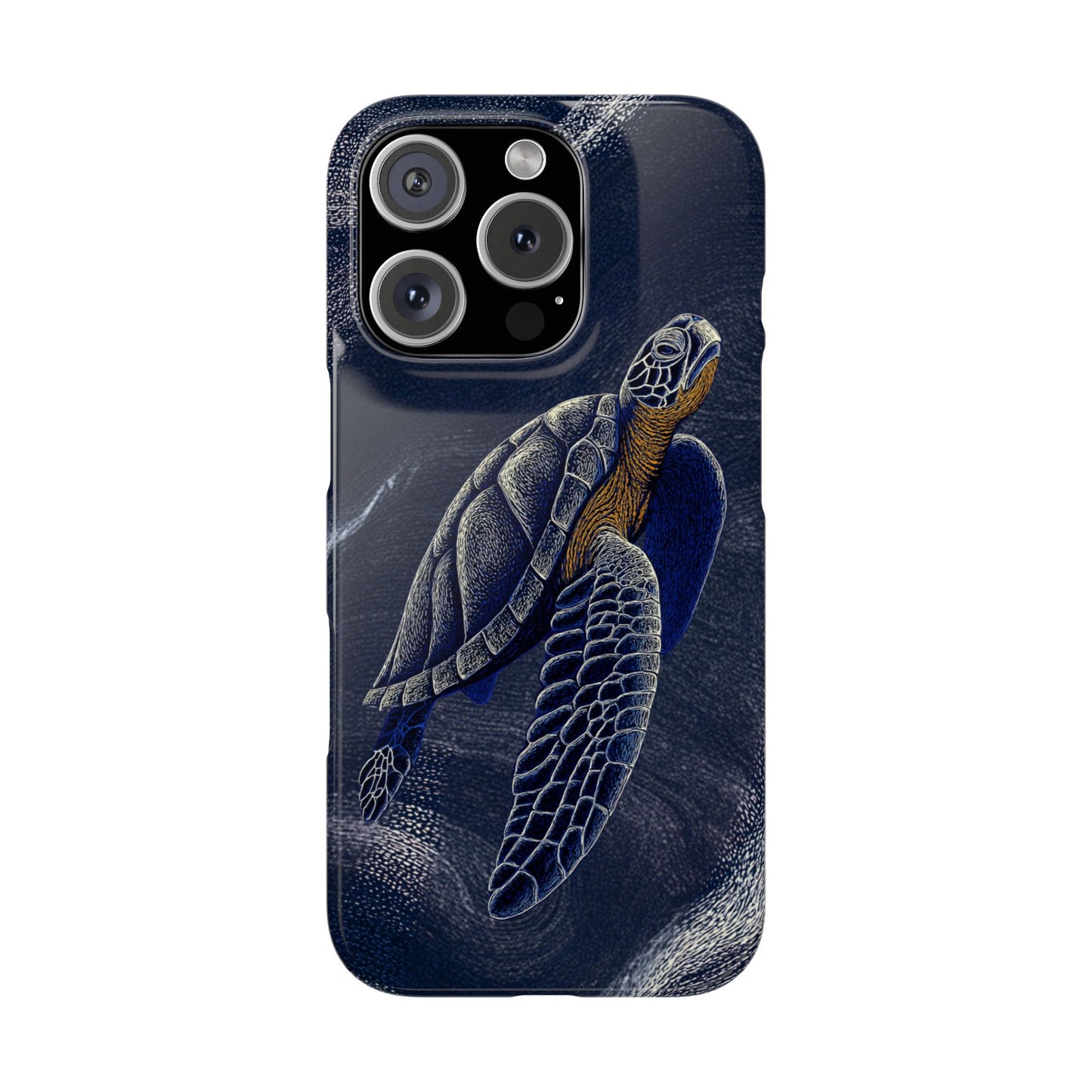 Marine Turtle Snap Case for Nature Lovers Phone Covers For Iphones and Samsungs Customization