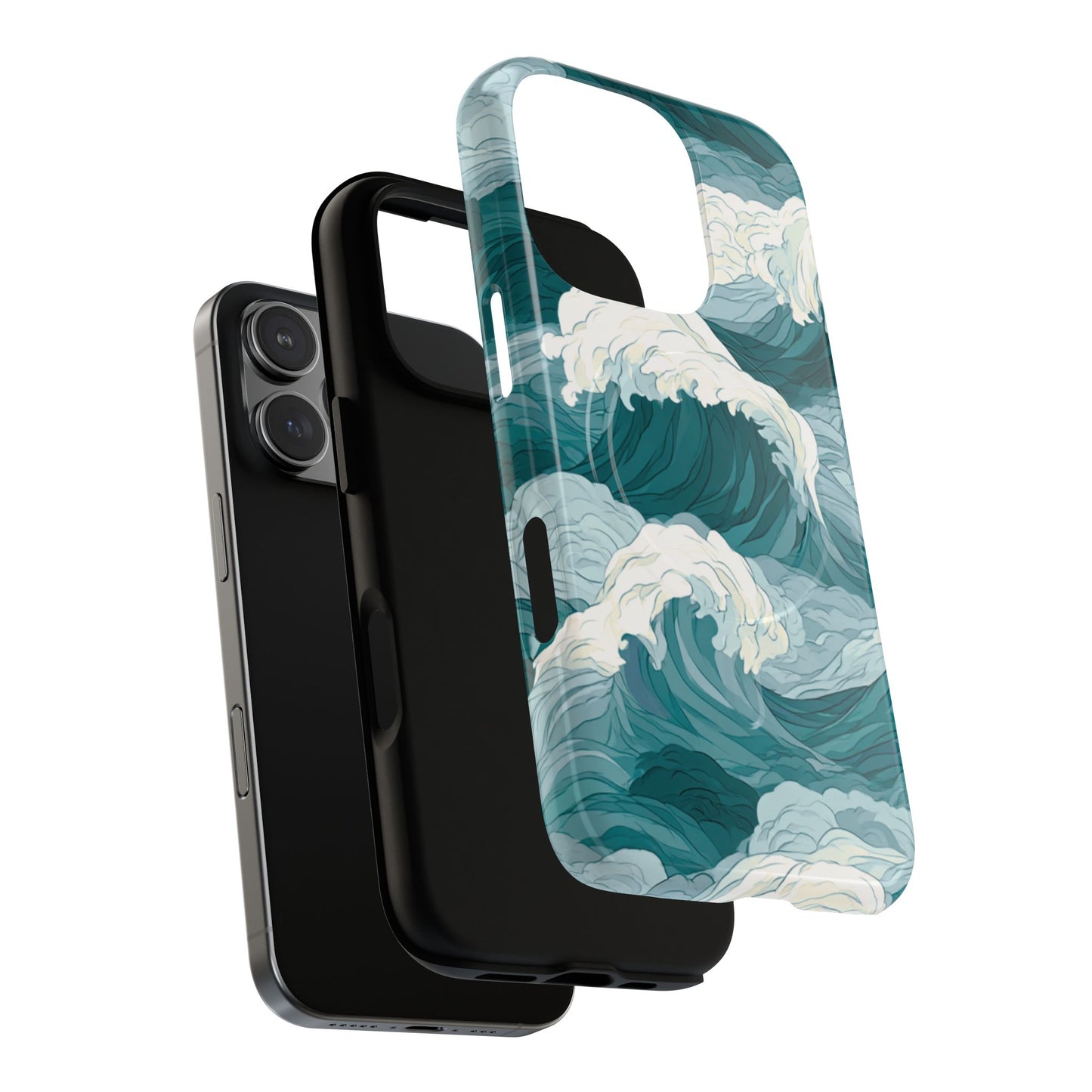 Phone Case — Ocean Wave Tough Magnetic Protective Cover