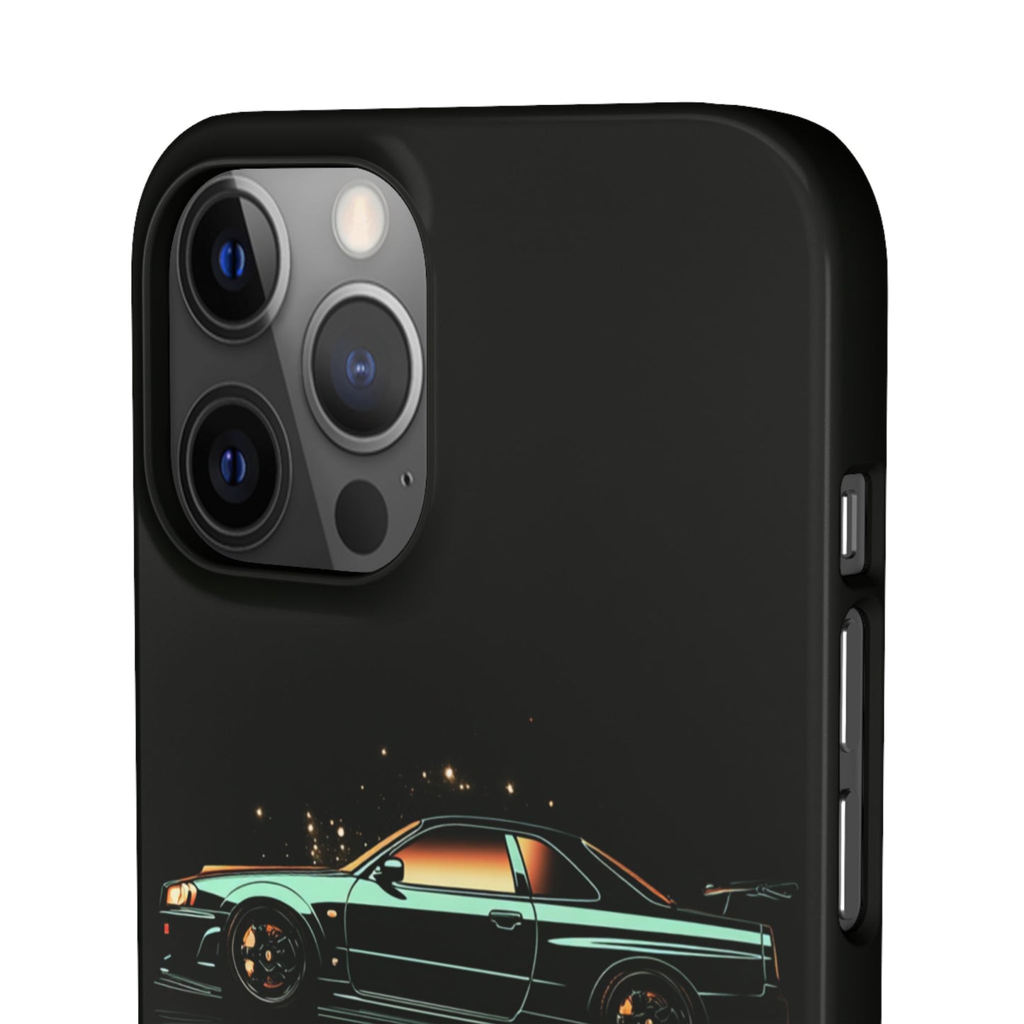 Green Skyleine R34 GTR Art Snap Case and Protective Phone Cover For iPhone and Samsung