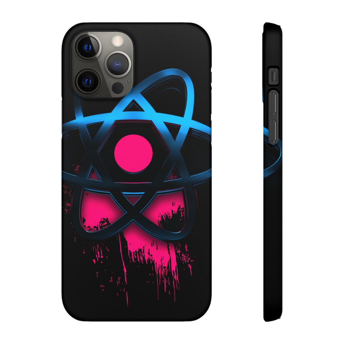 Vibrant Snap Cases for Science Lovers, Phone Cover, Geek Gift, Vibrant Design, Technology Accessories, Unique Phone Case