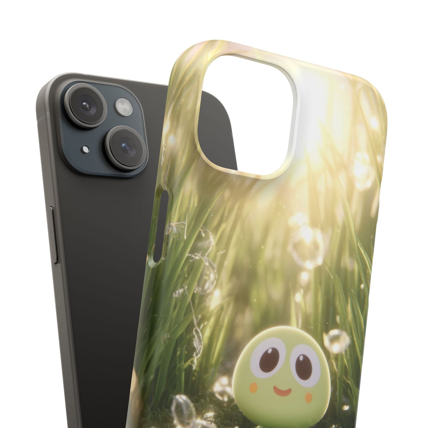 Cute Nature-Inspired Snap Case, Cartoon Phone Cover, Eco-Friendly Gift, Fun Accessory, Personalized Phone Case, Nature Lover's Gift