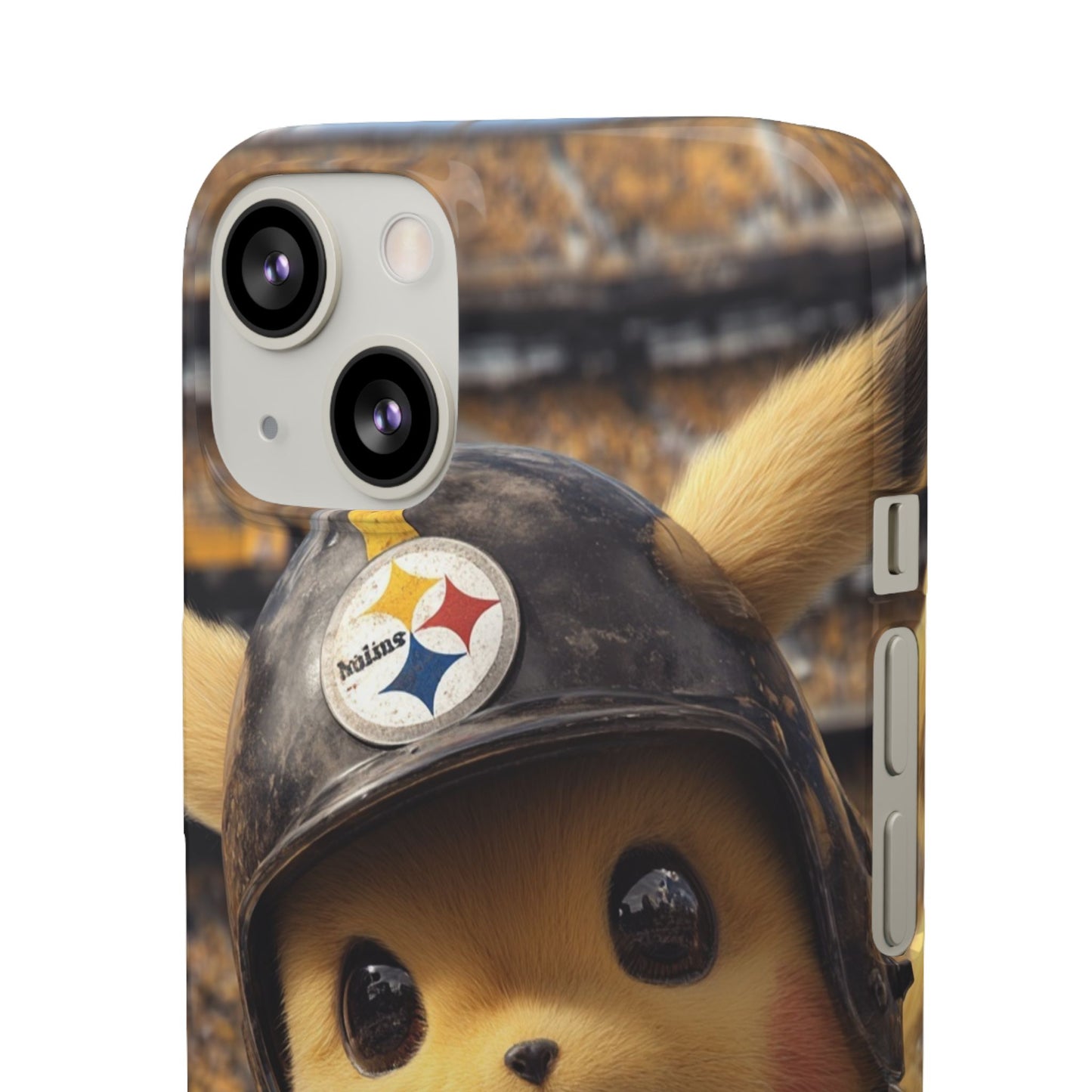 Fun Character Sports Snap Case, Phone Case, Fun Tech Accessory, Cute Gift for Gamers, Football Lovers, Kids.