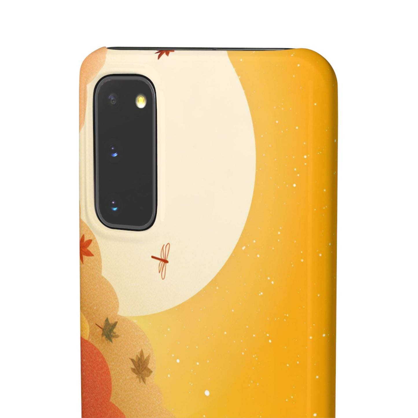 Autumn Sunset Snap Case, Fall Phone Cover, Nature-Themed Accessory, Gift for Her, Seasonal Aesthetic