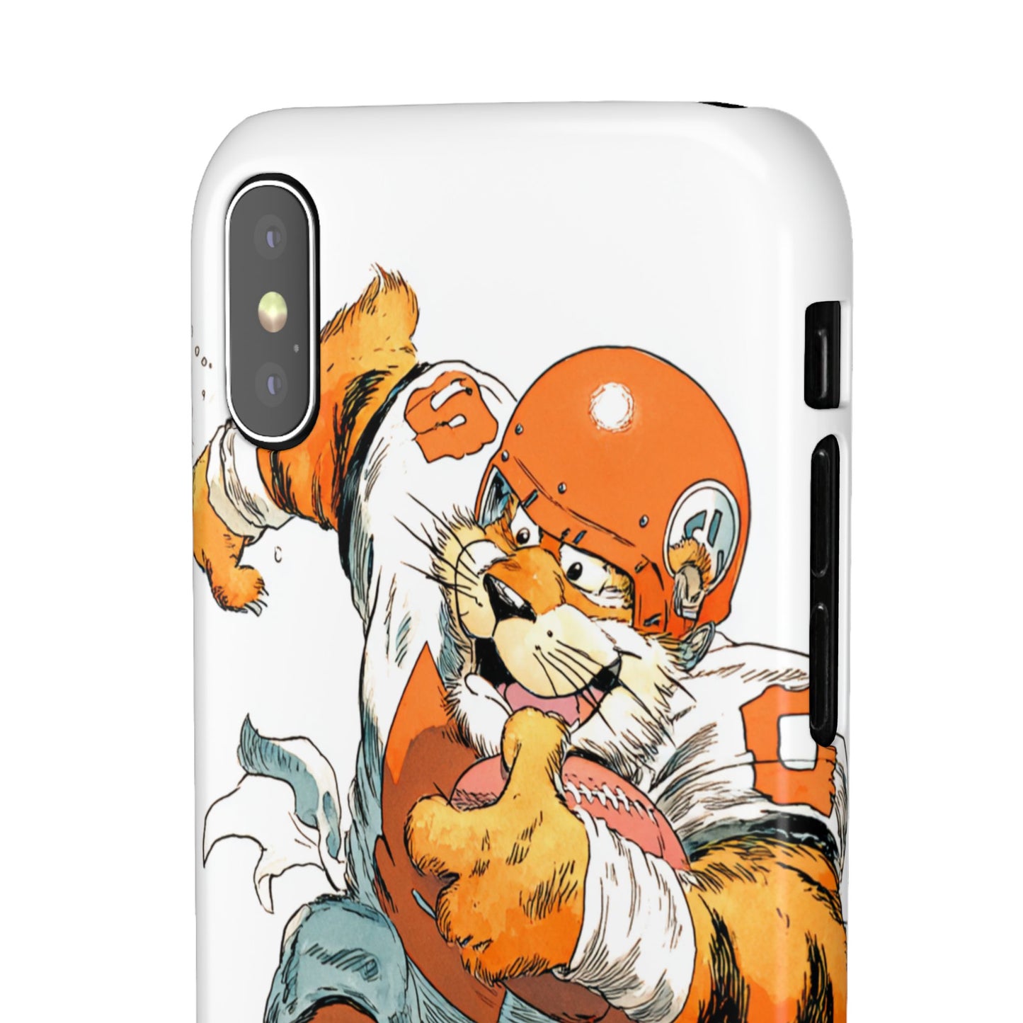 Cincinnati Bengals Snap Cases, Football Fans Phone Case, Tiger Cartoon Art Design, Football Lover Gift, Protective Phone Cover