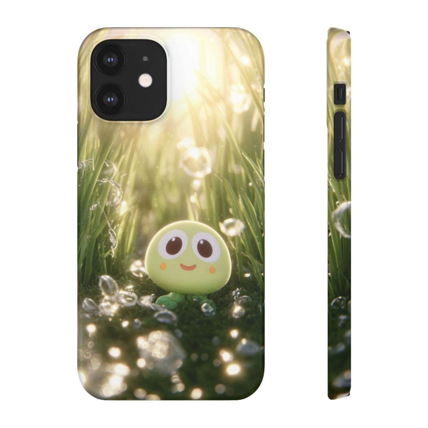 Cute Nature-Inspired Snap Case, Cartoon Phone Cover, Eco-Friendly Gift, Fun Accessory, Personalized Phone Case, Nature Lover's Gift
