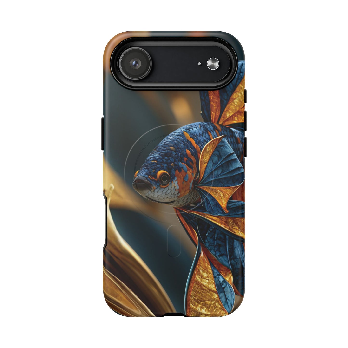 Koi Fish Tough Magnetic Phone Case — Protective Artistic Fish Design