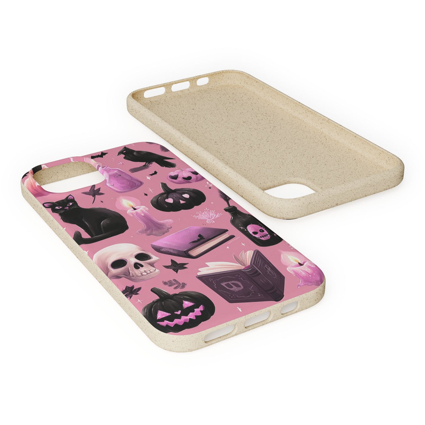 Halloween-Inspired Biodegradable Phone Case, Eco-Friendly Cell Phone Cover, Cute Goth Aesthetic Gift, Sustainable Halloween Decor, [...]