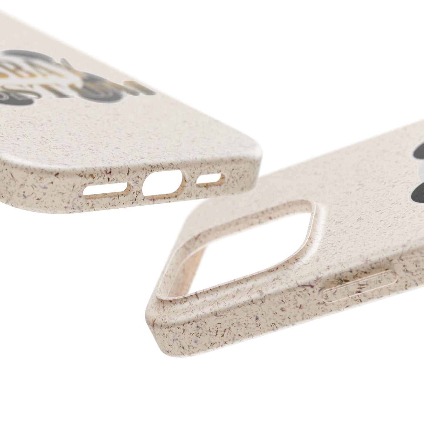 Biodegradable Panda Phone Case — Eco-Friendly Customizable iPhone Cover