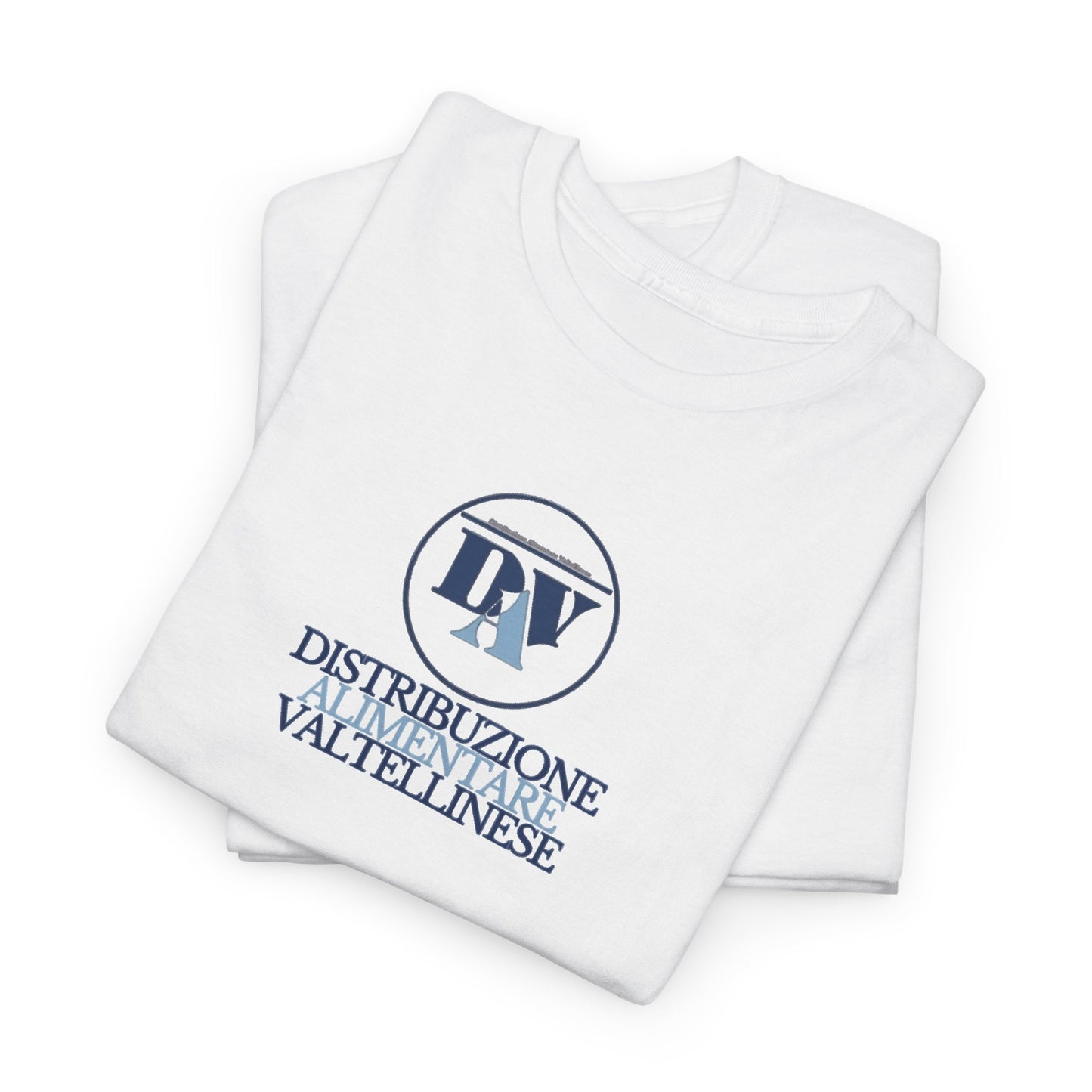 DV Distillerie Vallée d'Asne Logo T‑Shirt — Minimal White Logo Tee