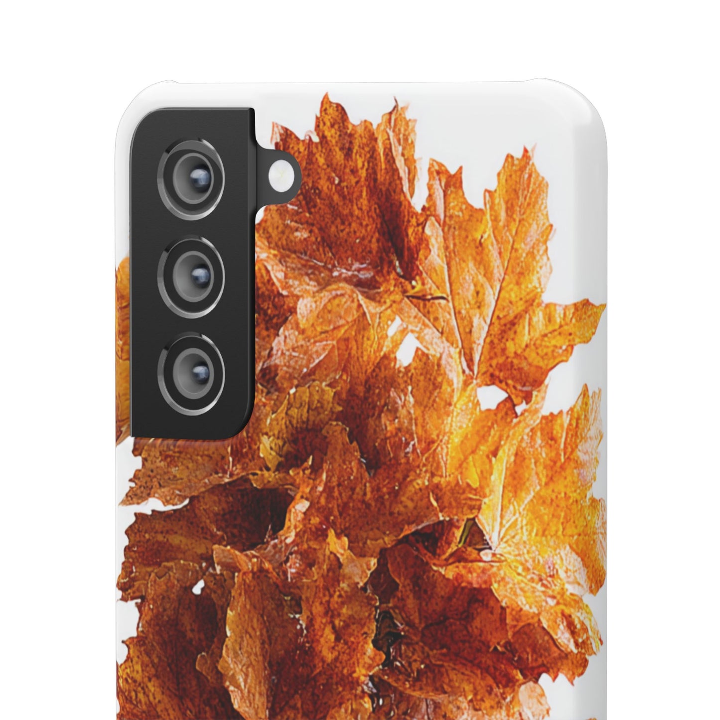 Autumn Leaf Phone Case | Fall Snap Cases, Phone Accessories, Nature Lover Gift, Seasonal Decor, Cozy Fall Vibes