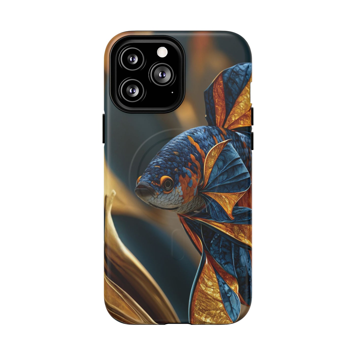 Koi Fish Tough Magnetic Phone Case — Protective Artistic Fish Design