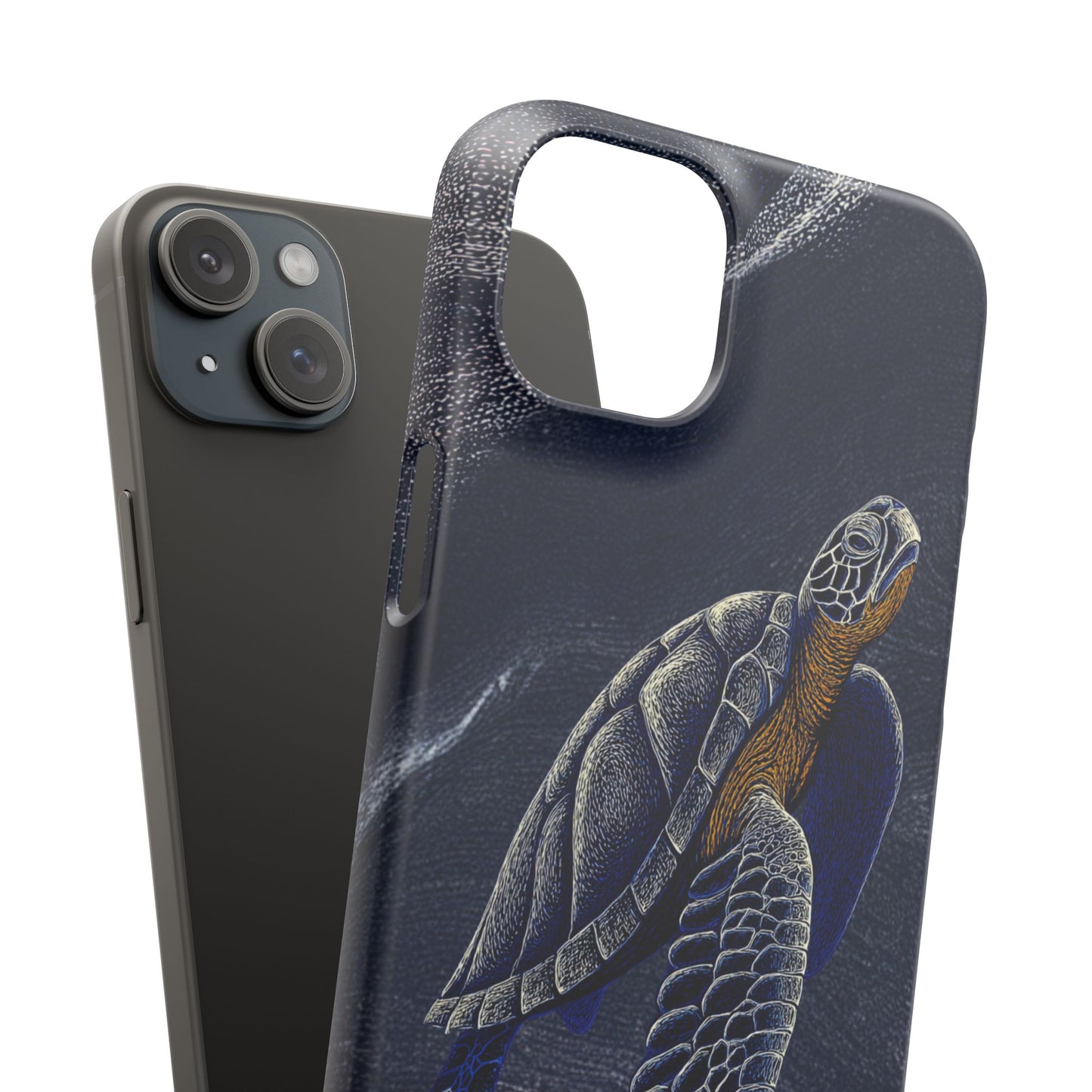 Marine Turtle Snap Case for Nature Lovers Phone Covers For Iphones and Samsungs Customization