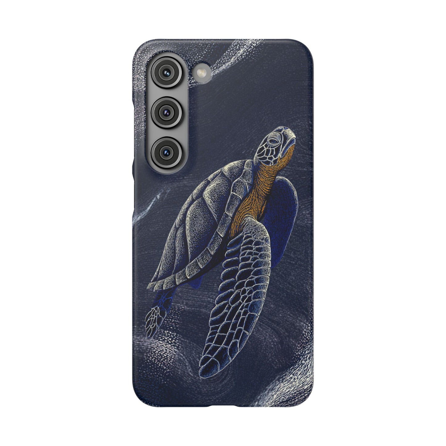 Marine Turtle Snap Case for Nature Lovers Phone Covers For Iphones and Samsungs Customization