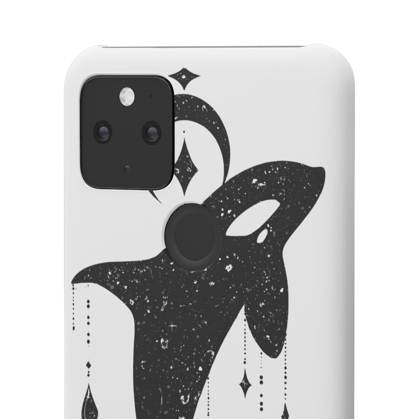 Celestial Orca Snap Case | Phone Cover, Whale Lover Gift, Cosmic Decor, Unique Art, Ocean Vibe