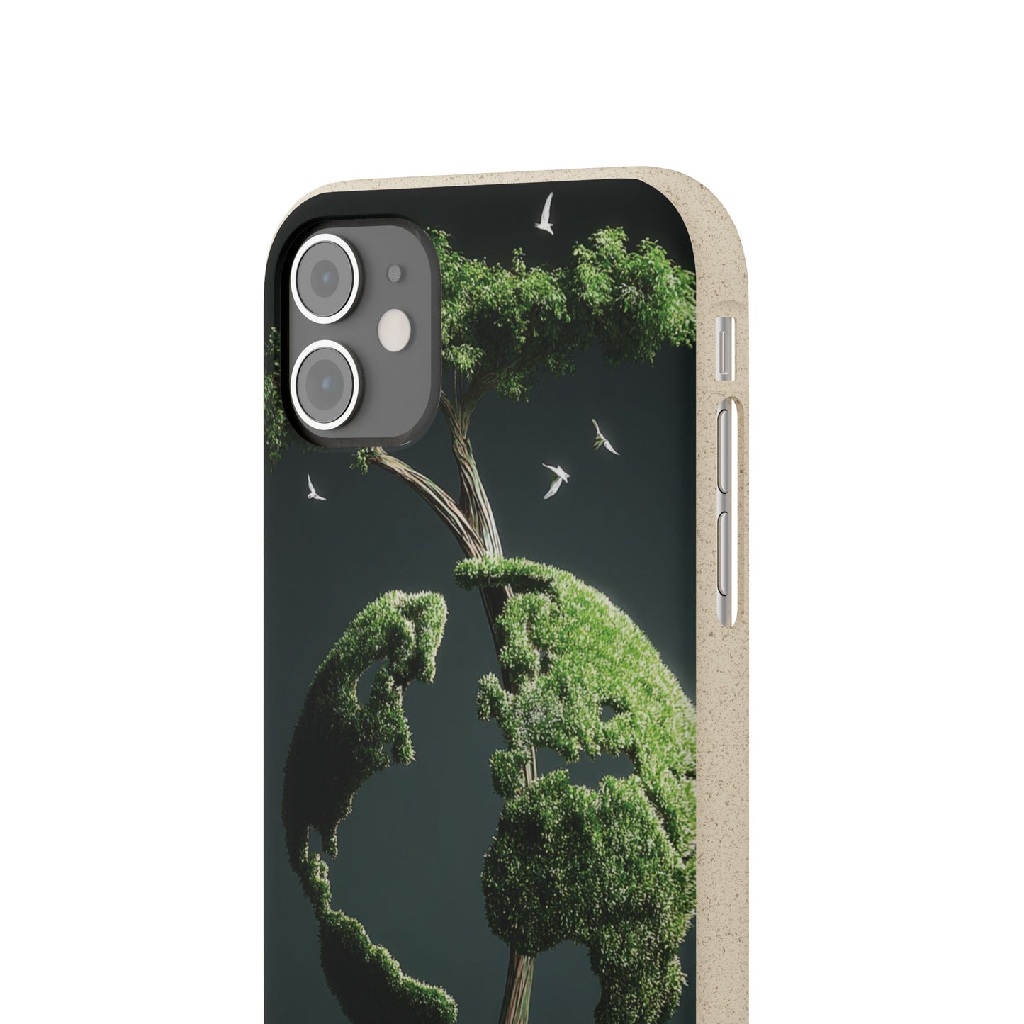 Eco-Friendly Phone Case with Nature Design, Sustainable iPhone Cover, Biodegradable Cellphone Accessories, Green Earth Gift, Earth Day [...]