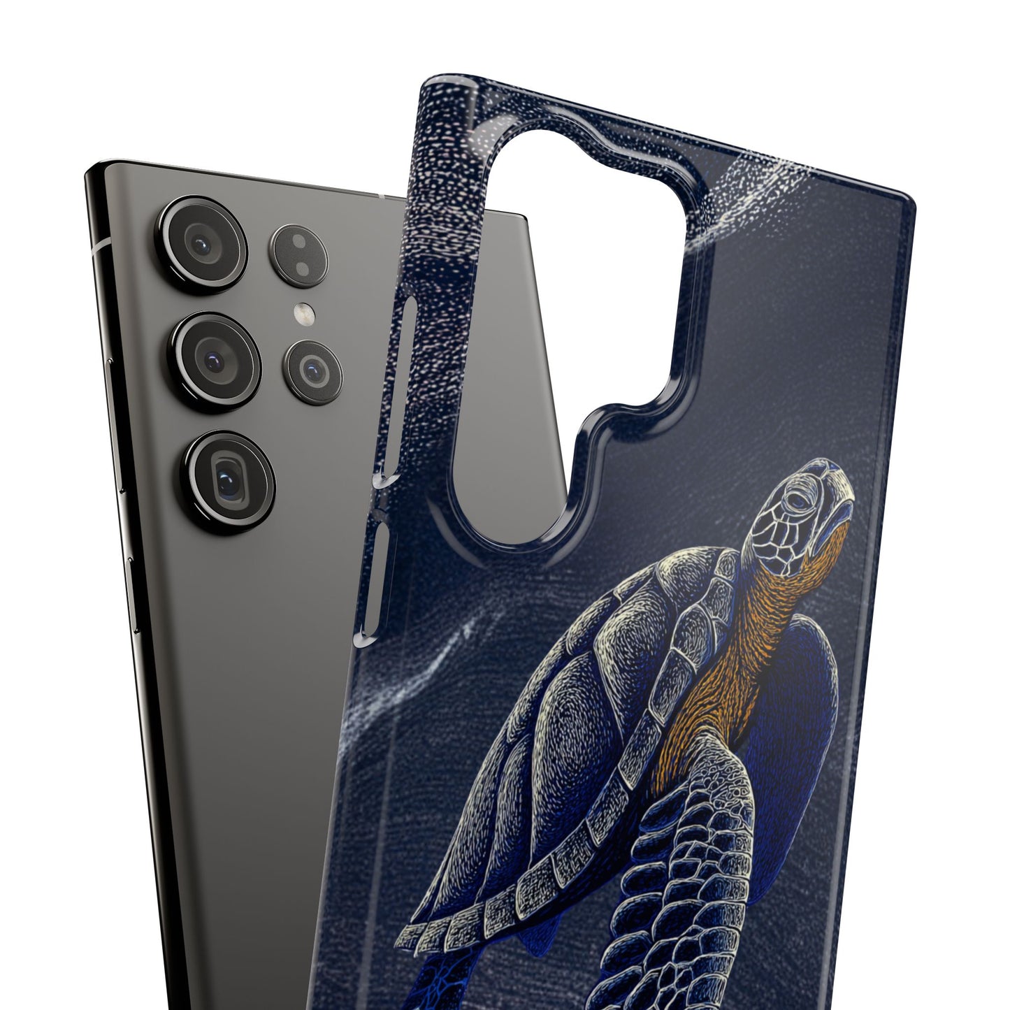 Marine Turtle Snap Case for Nature Lovers Phone Covers For Iphones and Samsungs Customization