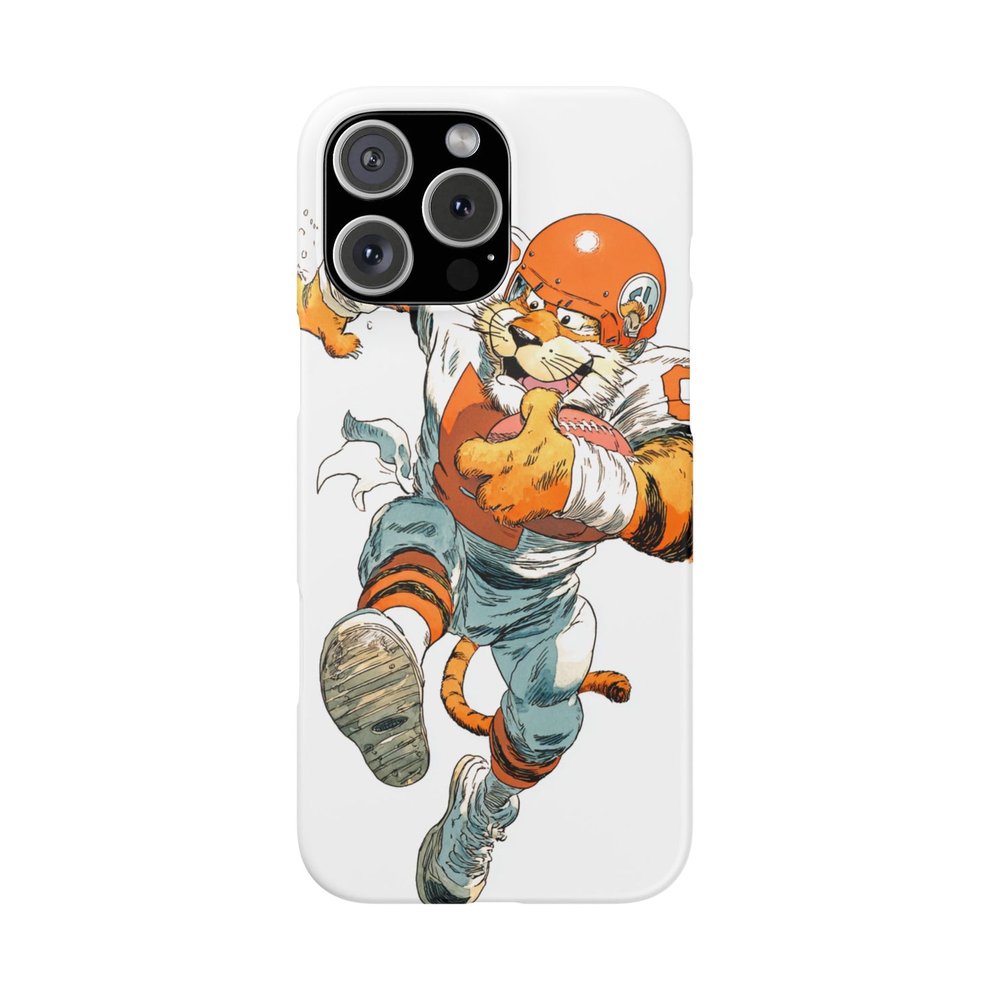 Cincinnati Bengals Snap Cases, Football Fans Phone Case, Tiger Cartoon Art Design, Football Lover Gift, Protective Phone Cover