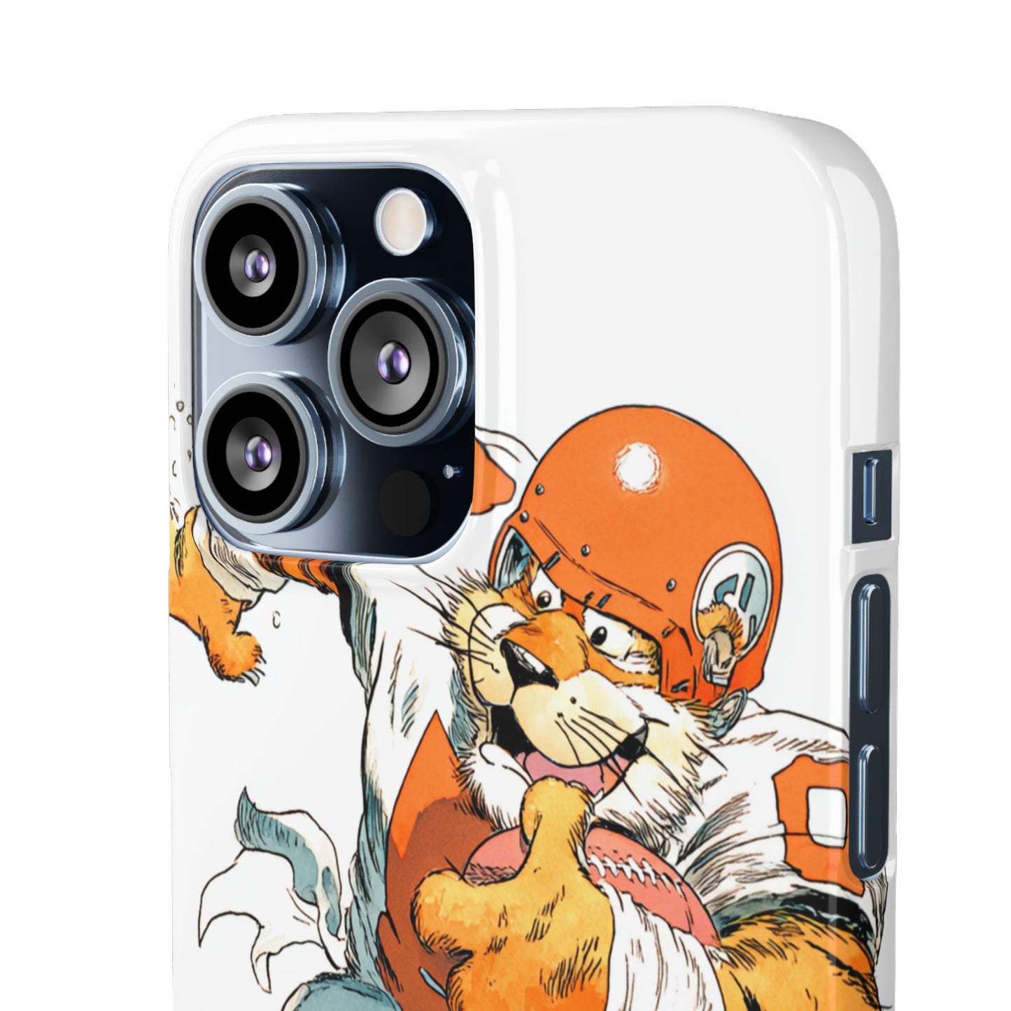 Cincinnati Bengals Snap Cases, Football Fans Phone Case, Tiger Cartoon Art Design, Football Lover Gift, Protective Phone Cover