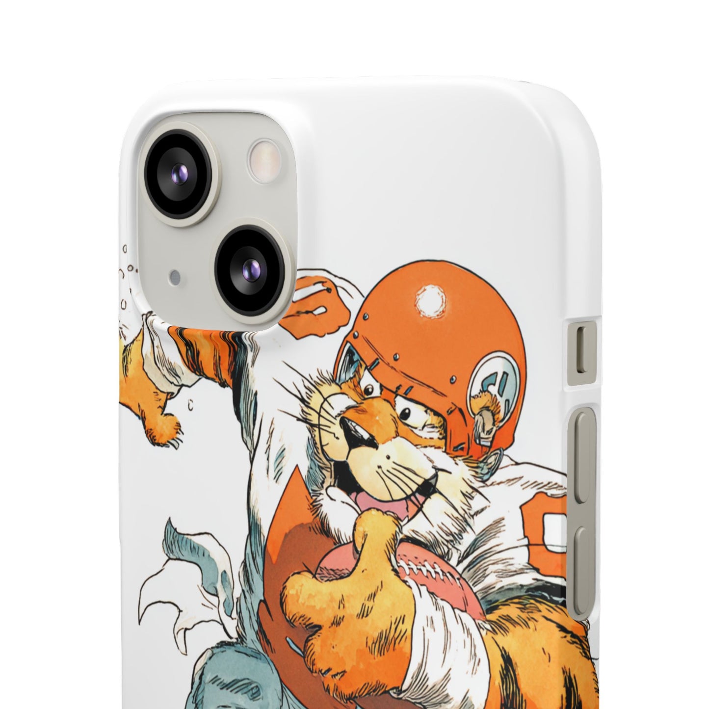 Cincinnati Bengals Snap Cases, Football Fans Phone Case, Tiger Cartoon Art Design, Football Lover Gift, Protective Phone Cover