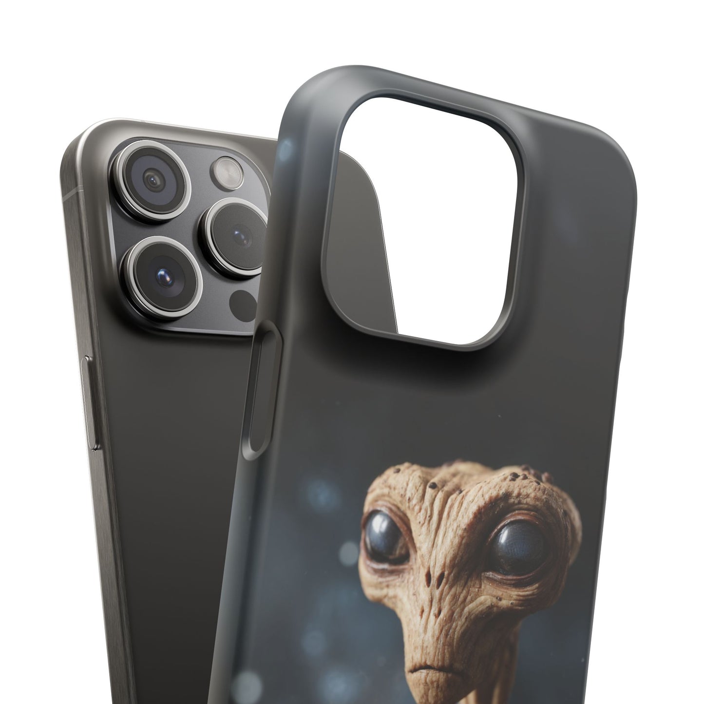 Alien Coffee Snap Case, Unique Phone Cover, Pop Culture Accessory, Gift for Sci-Fi Lovers, Customizable Phone Case