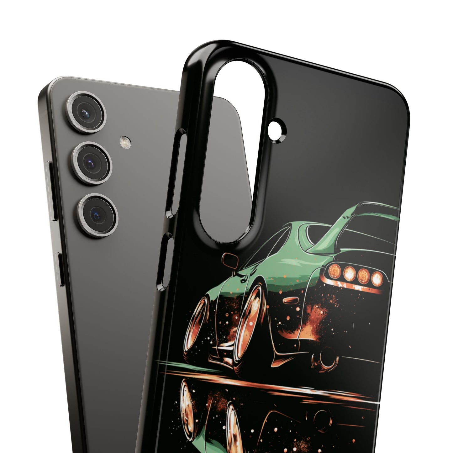 A80 MK4 Green Supra Art Snap Case and Protective Phone Cover For iPhone and Samsung