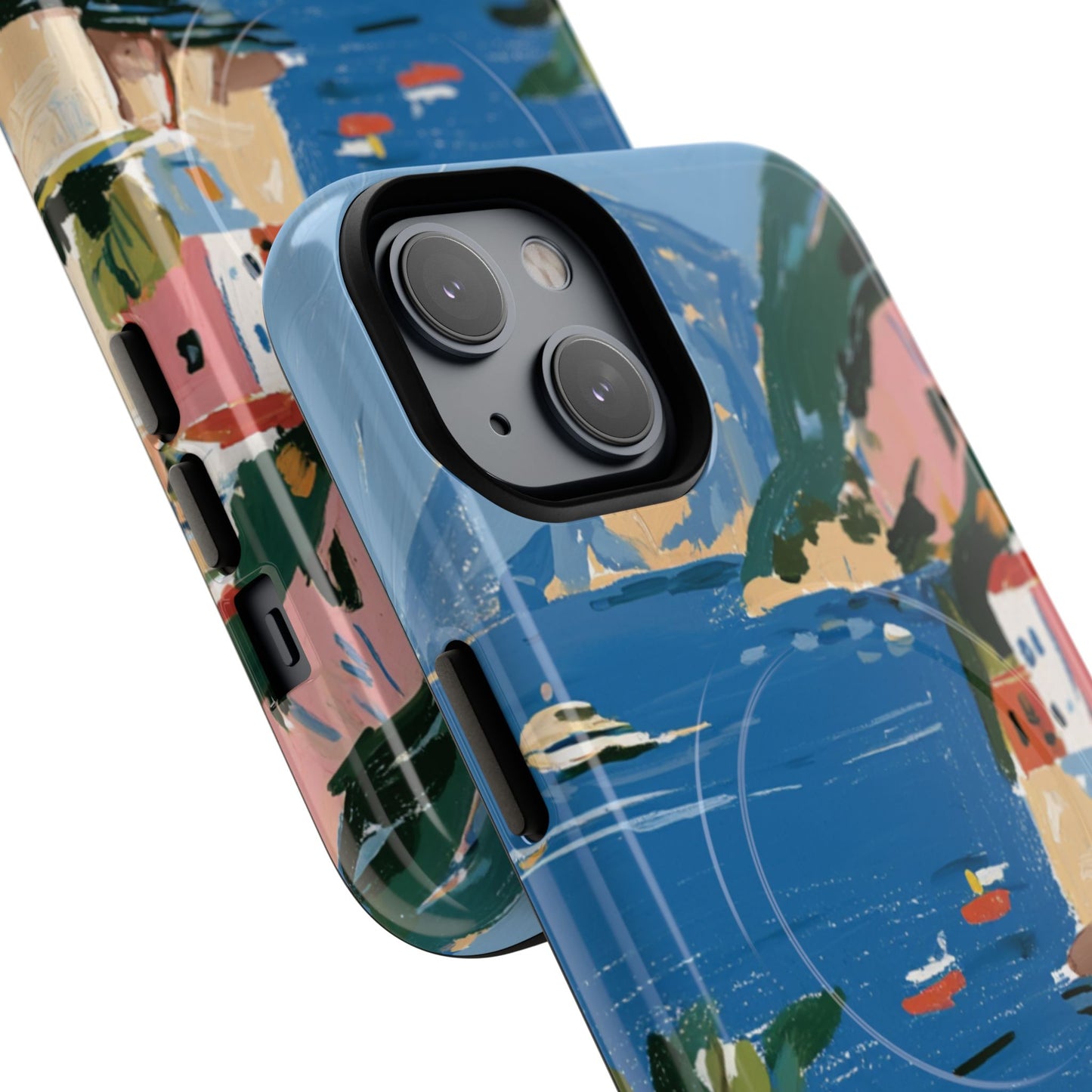 Mediterranean Coastal Phone Case – Tough Magnetic Protective Cover