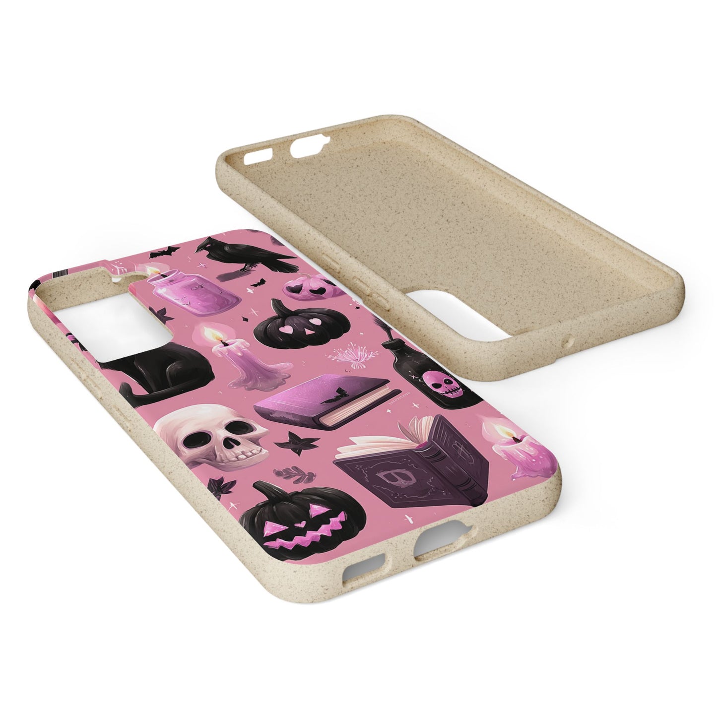 Halloween-Inspired Biodegradable Phone Case, Eco-Friendly Cell Phone Cover, Cute Goth Aesthetic Gift, Sustainable Halloween Decor, [...]