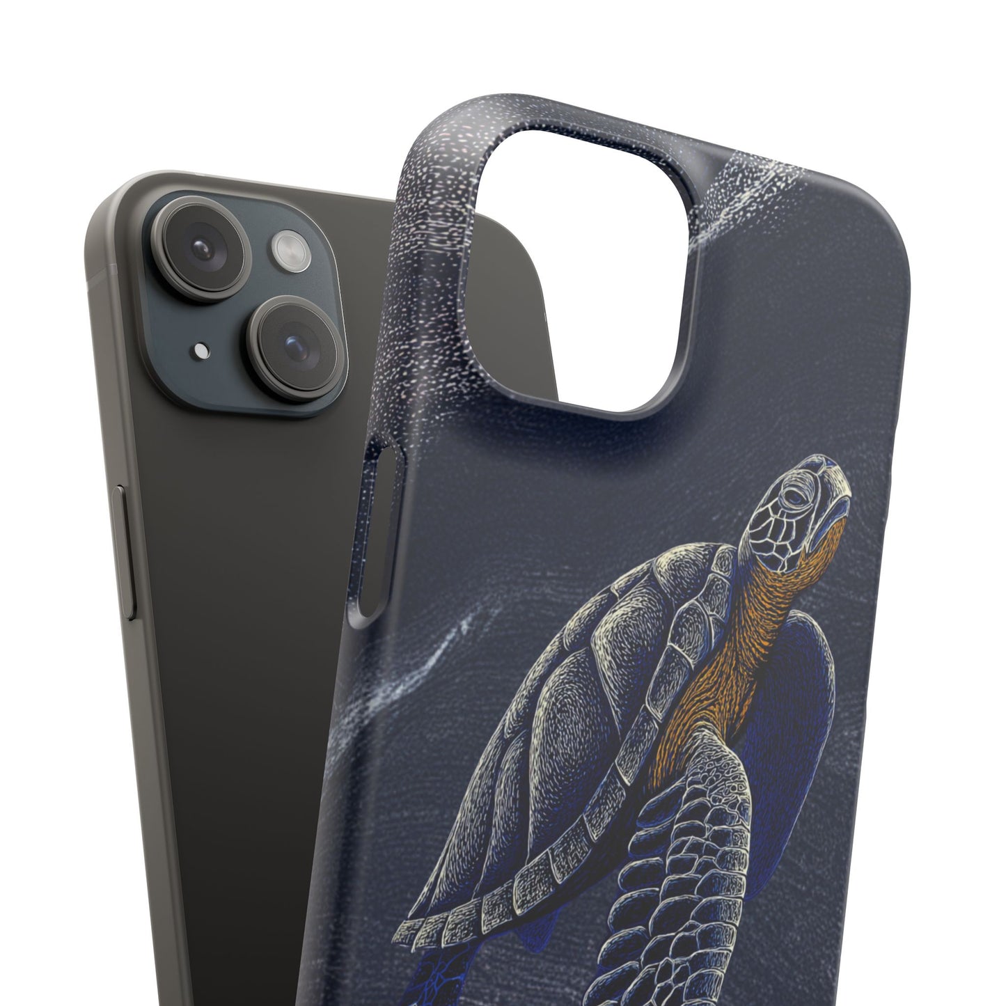 Marine Turtle Snap Case for Nature Lovers Phone Covers For Iphones and Samsungs Customization